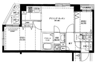 ロアール江古田の物件間取画像